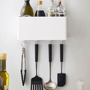 「マグネットストレージボックス＜サニタリー収納・キッチン収納・バスルーム収納＞＜マグネット収納＞（キッチン整理用品）」｜詳細画像