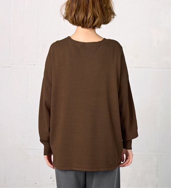 BELLUNA（ベルーナ）の「ゆったりニットプルオーバー（ニット・セーター）」｜詳細画像