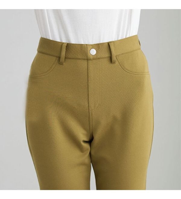 BELLUNA（ベルーナ）の「防風&times;ストレッチ素材ストレートパンツ（フルレングスパンツ）」｜詳細画像