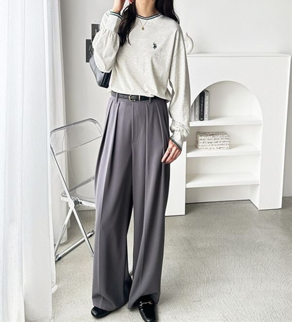 GeeRA（ジーラ）の「【Ｕ．Ｓ．　ＰＯＬＯ　ＡＳＳＮ．】配色ラインロンＴ（カットソー）」｜詳細画像