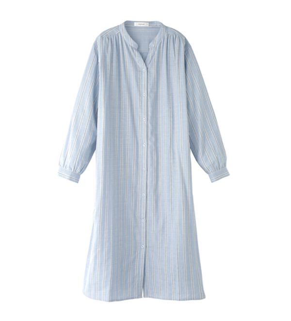 BELLUNA（ベルーナ）の「綿100％ダブルガーゼ素材ワンピース（その他ワンピース）」｜詳細画像