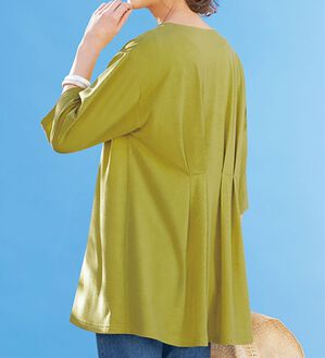 BELLUNA（ベルーナ）の「後ろ姿で魅せるタック使いチュニック（チュニック）」｜詳細画像