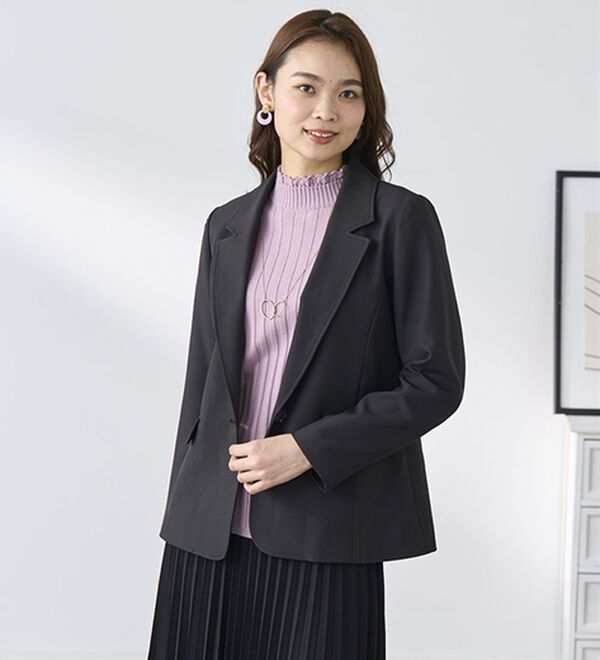 BELLUNA（ベルーナ）の「＜楽スタフィット＞シリーズ（ジャケット・パンツ・ベスト）（フルレングスパンツ）」｜詳細画像