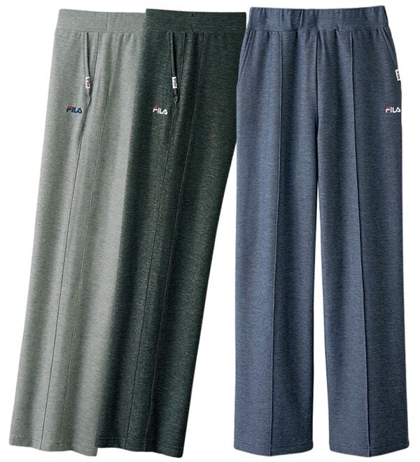 ルフラン（ルフラン）の「【３本組】＜ＦＩＬＡ＞セミワイド杢調すっきりラクするパンツ（セット商品（パンツ））」｜詳細画像