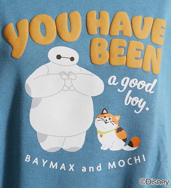 BELLUNA（ベルーナ）の「＜Ｄｉｓｎｅｙ＞【ベイマックス】部分発泡プリント裏毛ゆったりトレーナー（トレーナー・スウェット）」｜詳細画像