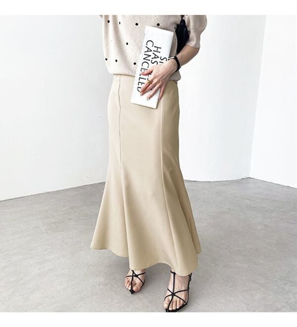 GeeRA（ジーラ）の「ストレッチマーメイドスカート（ロングスカート）」｜詳細画像