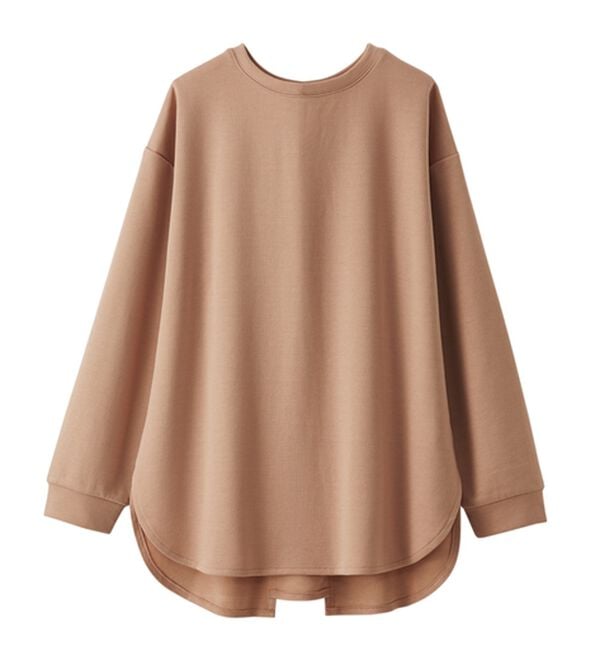 BELLUNA（ベルーナ）の「バックリボンデザイン裾ラウンドチュニック（チュニック）」｜詳細画像