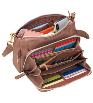 BELLUNA（ベルーナ）の「多収納が嬉しい！お財布機能付ショルダー（ショルダーバッグ）」｜詳細画像