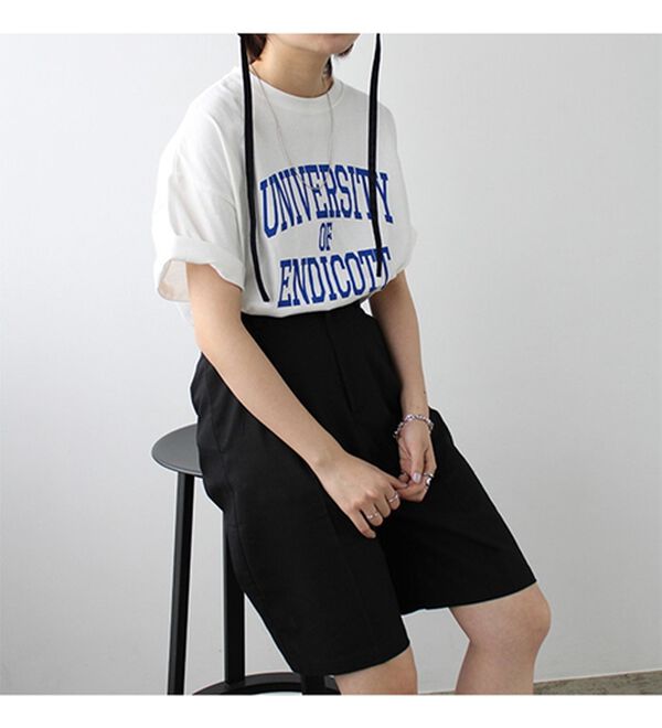 GeeRA（ジーラ）の「リネンライクハーフパンツ（その他パンツ）」｜詳細画像