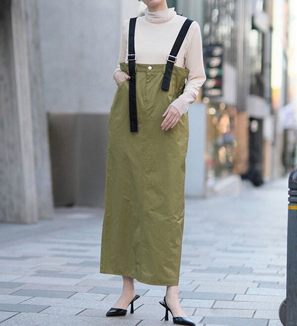 utilite ジャンパースカート ウールサキソニー 2wayジャンパースカート