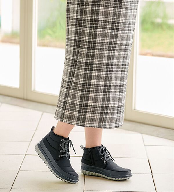 BELLUNA（ベルーナ）の「＜ＴＯＫＹＯ　ＣＡＭＰＧＯ＞防水防滑キルティングブーツ（ブーツ）」｜詳細画像