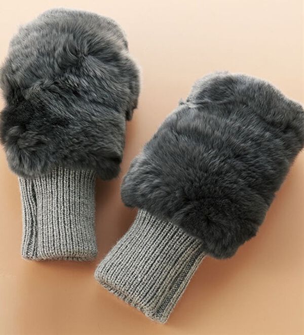 レッキスラビット枕カバーライトグレー