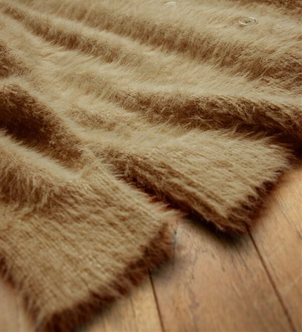 BELLUNA（ベルーナ）の「ふんわりシャギー素材ニットカーディガン（ニットカーディガン）」｜詳細画像