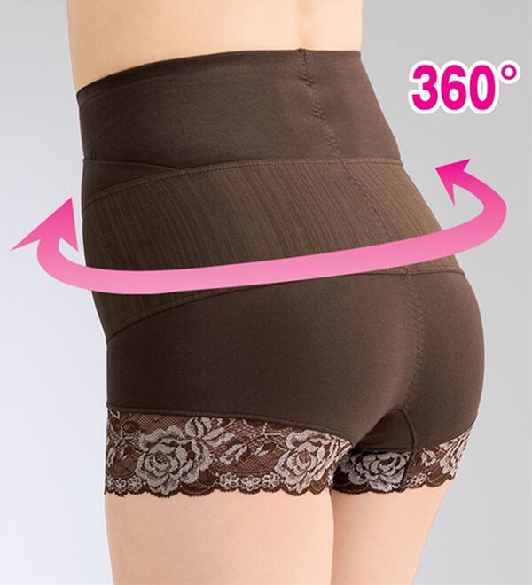 LAVIENNE（ラヴィエンヌ）の「【５色組】新・グラマーさんも骨盤スッキリショーツ（ショーツ）」｜詳細画像