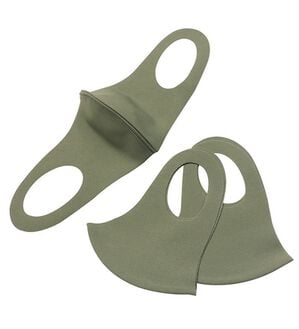 「日本製 冷感抗ウイルスＵＶ洗えるマスク（3枚組・15枚組・30枚組・45枚組）（衛生用品・マスク）」｜カーキ