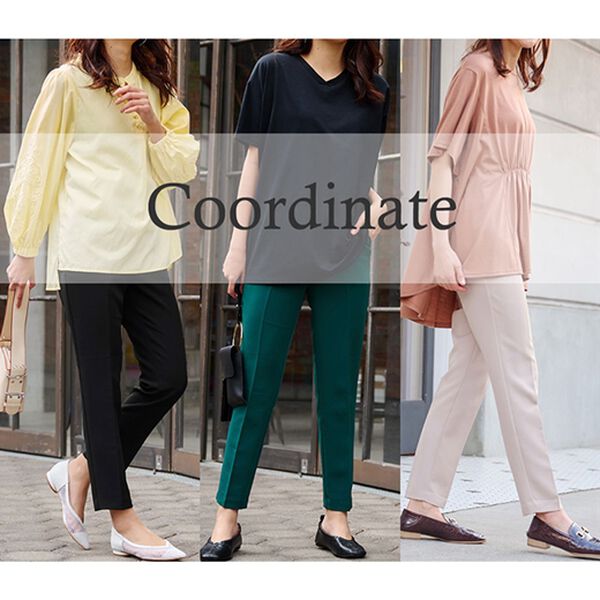 RANAN（ラナン）の「美脚シルエットチュニックパンツ（フルレングスパンツ）」｜詳細画像