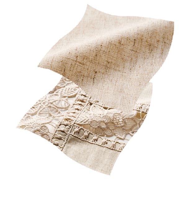 ルフラン（ルフラン）の「上品レース麻入りジャケット（その他ジャケット）」｜詳細画像