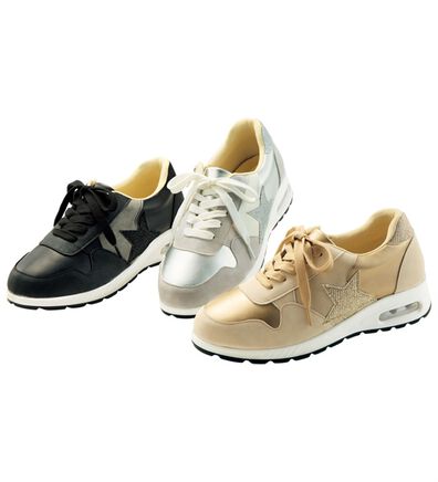 BELLUNA（ベルーナ）の「５Ｅ星モチーフお洒落エアスニーカー（スニーカー）」