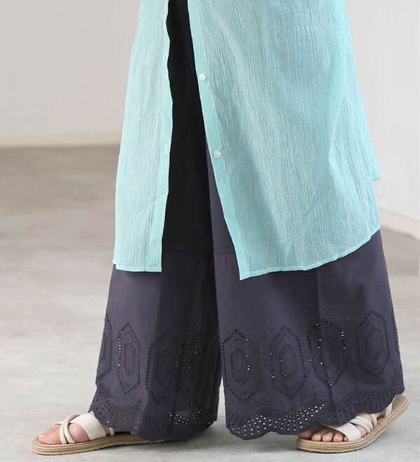 A HAPPY MARILYN（アハッピーマリリン）の「【３丈から選べる】脱！股ずれ宣言！裾レースぺチパンツ（肌着・インナーウェア）」｜詳細画像