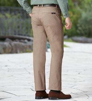 「＜Ｐ．Ｐ．Ｐ．&times;コムルヴァン・オム＞適度なゆとりのスタイルアップチノ（メンズフルレングスパンツ）」｜詳細画像