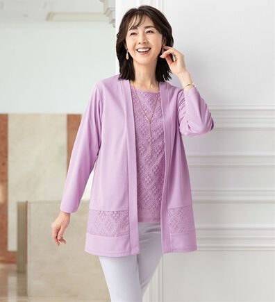 ルフラン（ルフラン）の「上品レース使いアンサンブル（アンサンブル）」