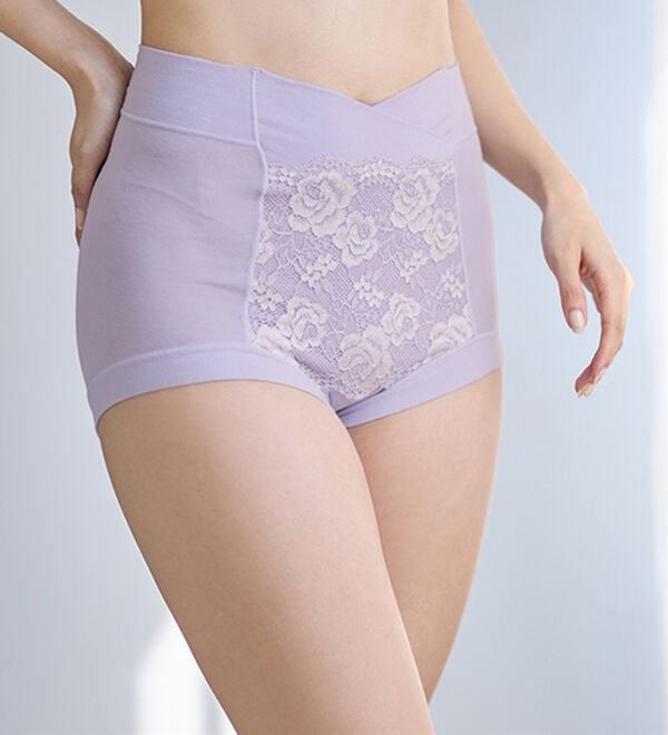 LAVIENNE（ラヴィエンヌ）の「【１０色組】新・お腹もち上げショーツガードル（ショーツ）」｜詳細画像