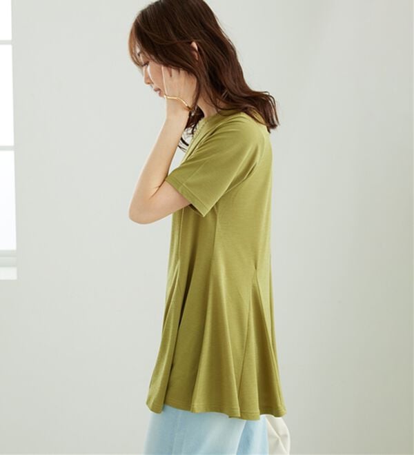 BELLUNA（ベルーナ）の「冷感フレアーシルエットチュニック（チュニック）」｜詳細画像