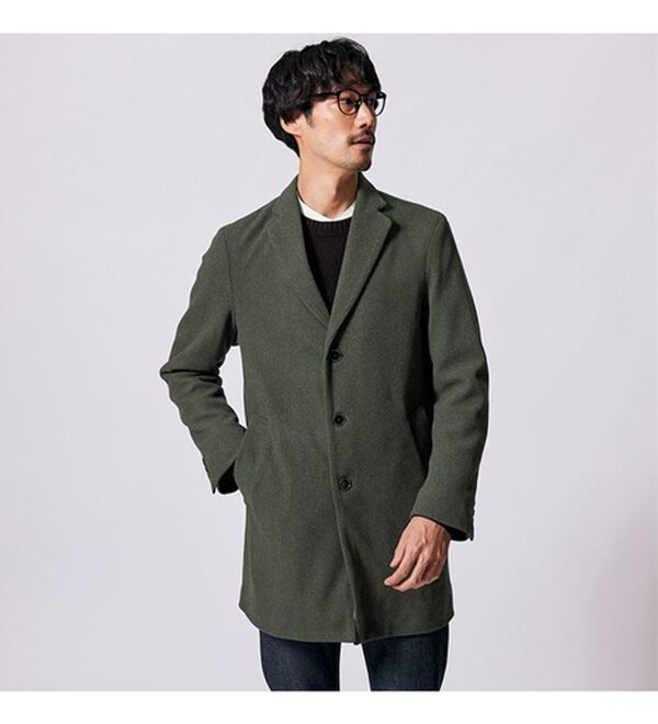 REMEN'S（リメンズ）の「メルトンチェスターコート（メンズコート）」｜詳細画像