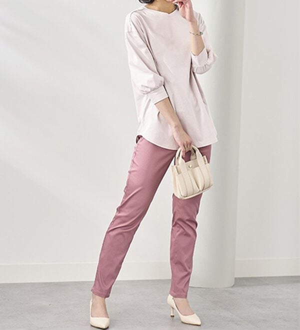 BELLUNA（ベルーナ）の「ひんやり！綿１００％キシリトールプリントチュニック（チュニック）」｜詳細画像