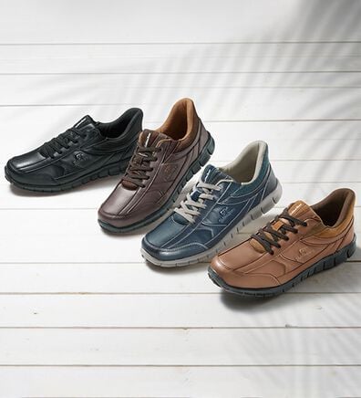 「メンズ＜ゴールデンベア＞かがまずラクチン！スポッとウォーキング（メンズスニーカー）」