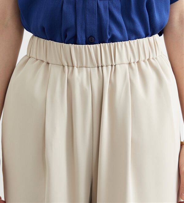 BELLUNA（ベルーナ）の「〈オフィス対応〉ワイドパンツ（ワイドパンツ・ガウチョ）」｜詳細画像