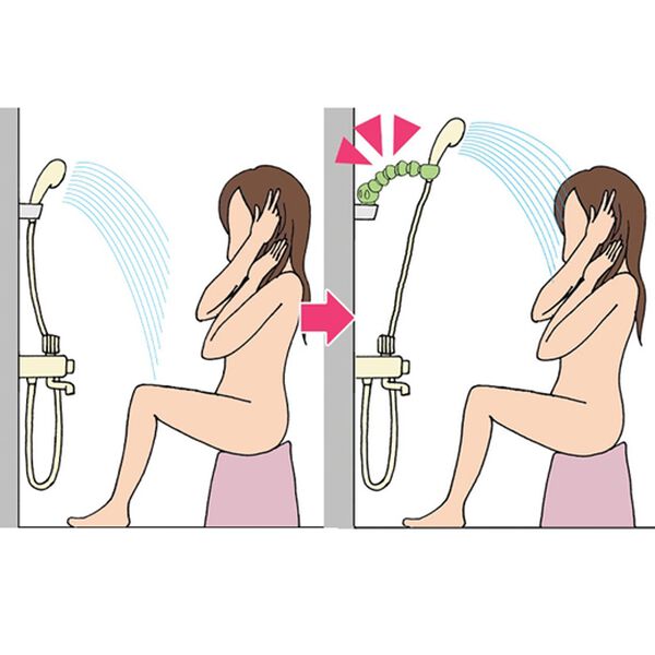 「ユニバーサルシャワーフック（バス用品）」｜詳細画像