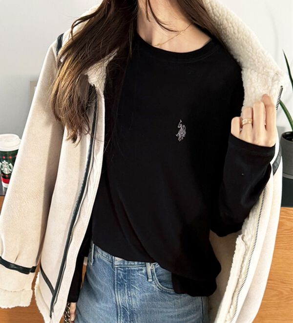 GeeRA（ジーラ）の「【Ｕ．Ｓ．ＰＯＬＯ　ＡＳＳＮ．】スラブシアーロンＴ（Tシャツ）」｜詳細画像