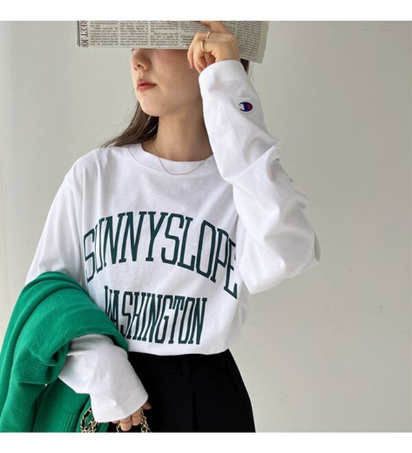 GeeRA（ジーラ）の「【ｃｈａｍｐｉｏｎ】ロゴロンＴ（カットソー）」｜詳細画像