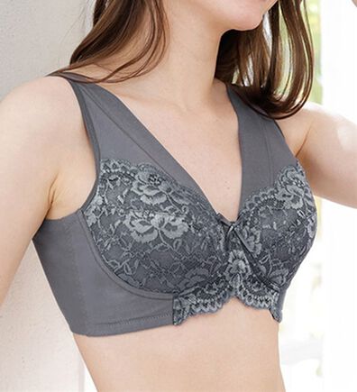 LAVIENNE（ラヴィエンヌ）の「すっぽり肩ラク綿混ブラジャー（ブラジャー）」