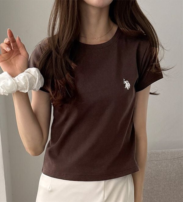 GeeRA（ジーラ）の「【ＵＳ．ＰＯＬＯ．ＡＳＳＮ】汗染み防止ミニＴシャツ（Tシャツ）」｜詳細画像