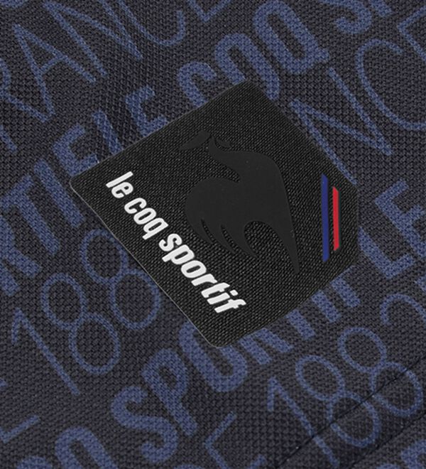 「＜ルコック＞ロゴボーダー柄半袖シャツ（メンズシャツ）」｜詳細画像