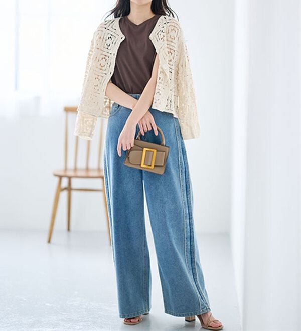 RANAN（ラナン）の「ひんやり！＜BC＞綿100％タンクトップ【選べる着丈】（カットソー）」｜詳細画像