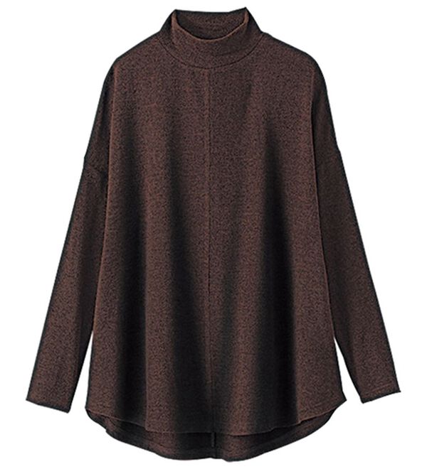 BELLUNA（ベルーナ）の「杢調素材ドルマンデザインチュニック（チュニック）」｜詳細画像