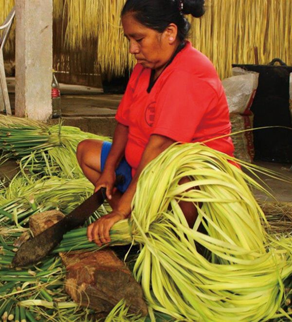 「ハンドメイド！パナマハット（メンズ帽子）」｜詳細画像