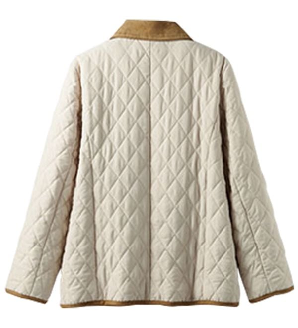 BELLUNA（ベルーナ）の「衿付キルト切替ジャケット（その他ジャケット）」｜詳細画像