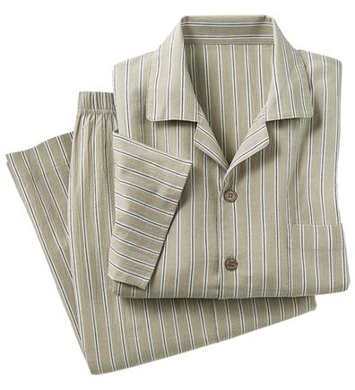 「綿１００％楊柳パジャマ（メンズルームウェア）」