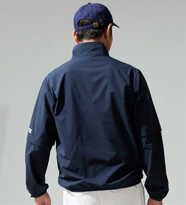 「＜マンシングウェア＞はっ水ストレッチ２ＷＡＹブルゾン（メンズカットソー）」｜詳細画像