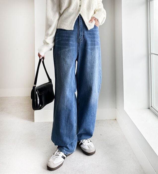 【VEQUM】RIM WIDE JEANS VEQUM】RIM WIDE JEANS