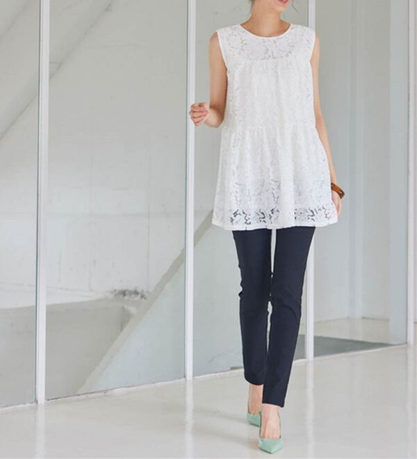 RANAN（ラナン）の「【4つの機能付】美脚フルレングスパンツ（フルレングスパンツ）」｜詳細画像