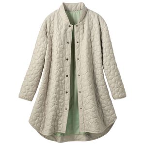 美品】yellowpelota 花柄キルティングコート4y