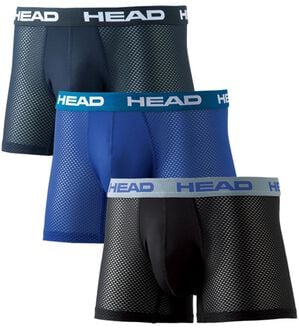 「【３枚組】＜ヘッド＞クーラーテックメガメッシュボクサー（メンズボクサーパンツ）」｜3枚組