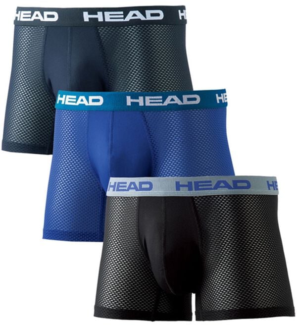 「【３枚組】＜ヘッド＞クーラーテックメガメッシュボクサー（メンズボクサーパンツ）」｜3枚組