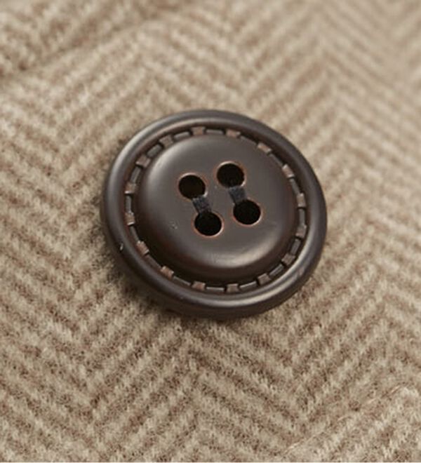 BELLUNA（ベルーナ）の「ツイード調素材ボタン使いコロンパンツ（フルレングスパンツ）」｜詳細画像