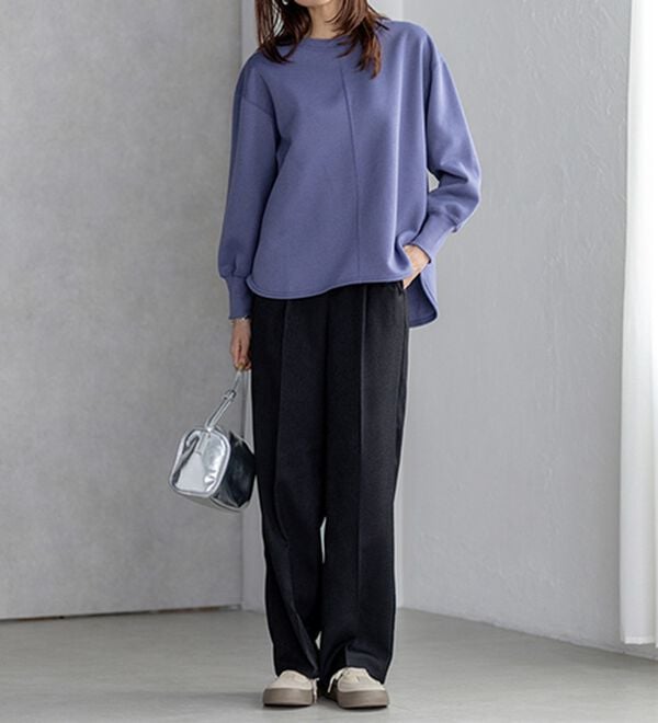 BELLUNA（ベルーナ）の「あったかキレイ！大人のこだわりトレーナー（トレーナー・スウェット）」｜詳細画像